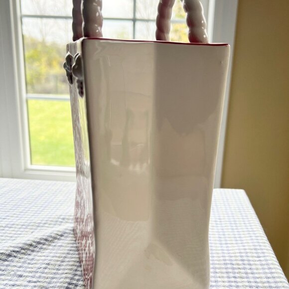 Ceramic Decorative Damask Vase (Bowring) - Picture 4 of 7